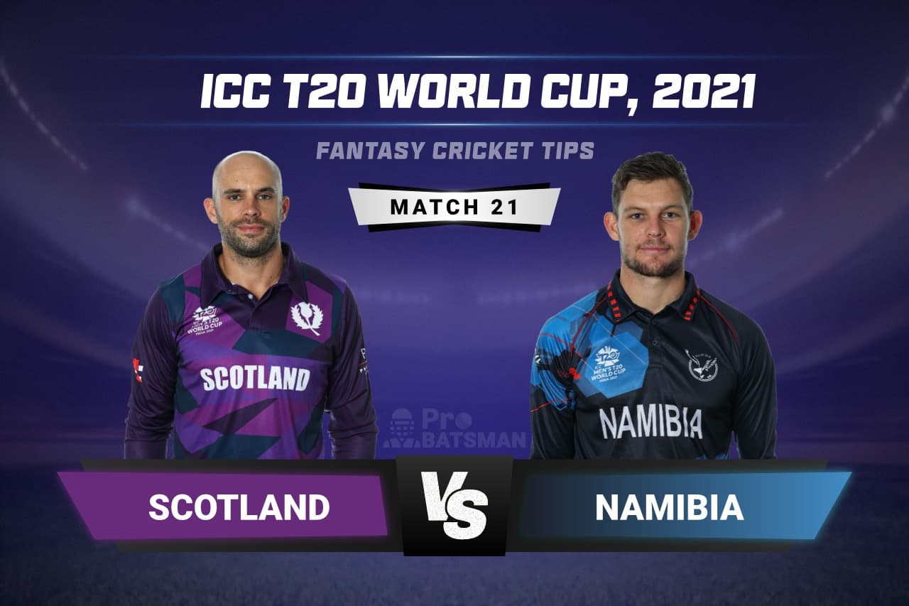 SCO vs NAM Dream11 Prediction