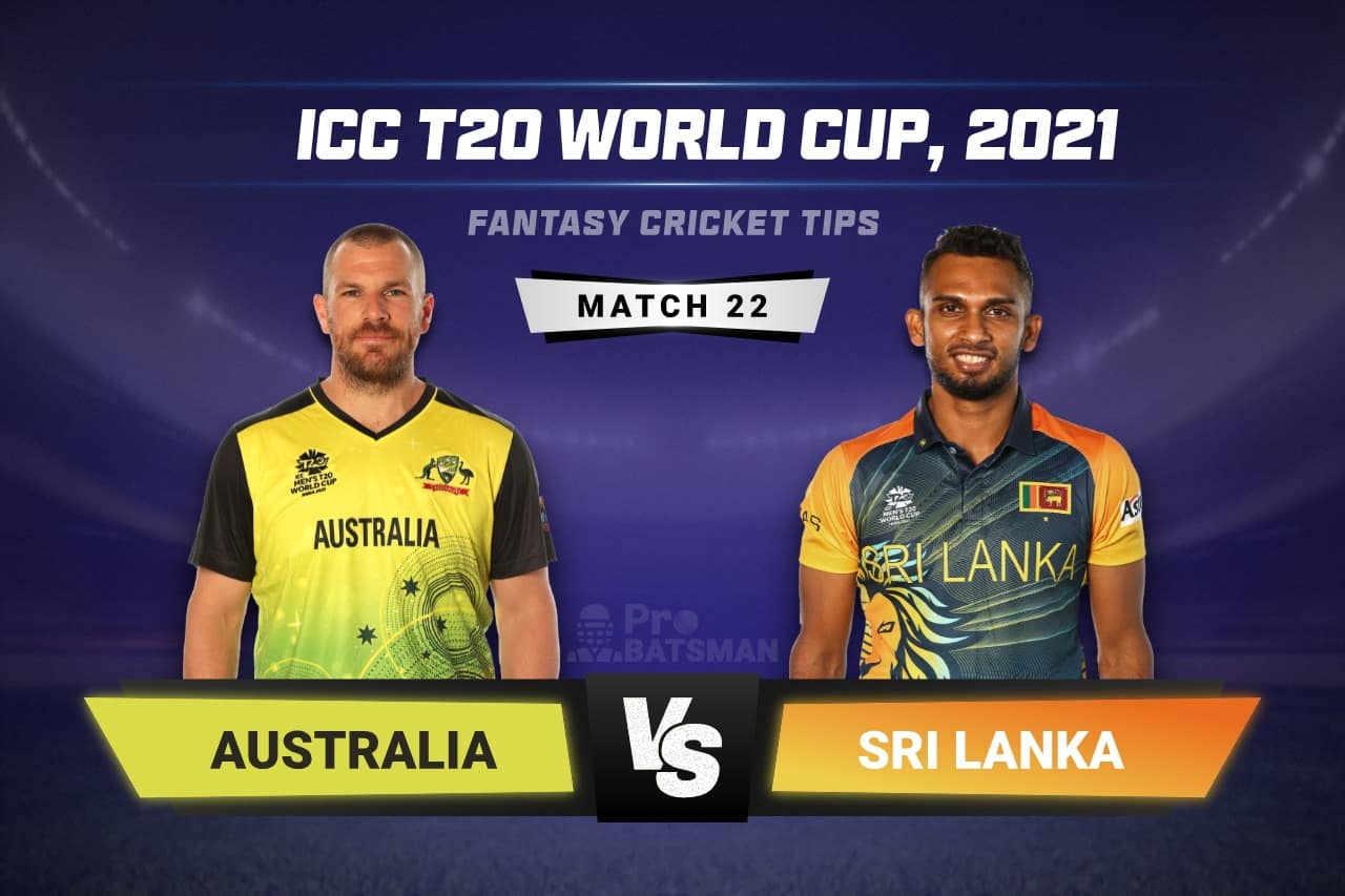 AUS vs SL Dream11 Prediction