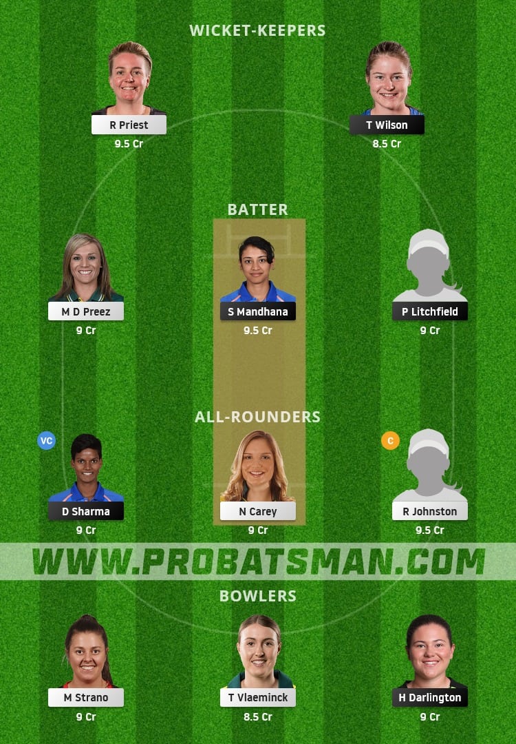 ST-W vs HB-W Dream11 Fantasy Team Prediction