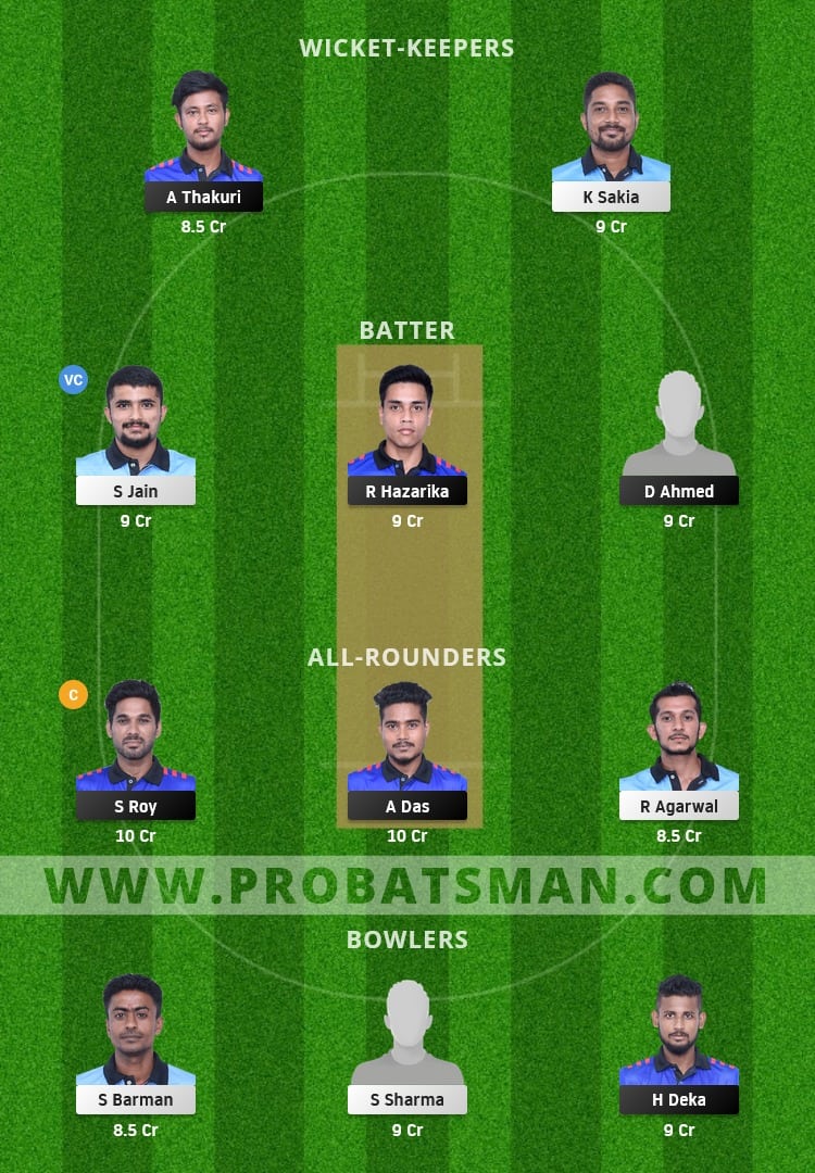 DPR vs SBC Dream11 Fantasy Team Prediction