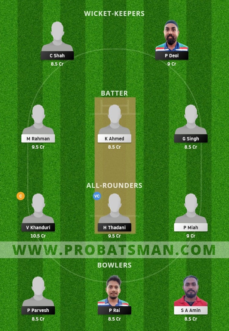 AMD vs NFCC Dream11 Fantasy Team Prediction AMD vs NFCC Dream11 Fantasy Team Prediction