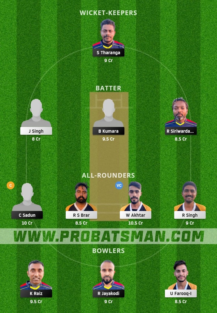 SLL vs BCP Dream11 Fantasy Team Prediction