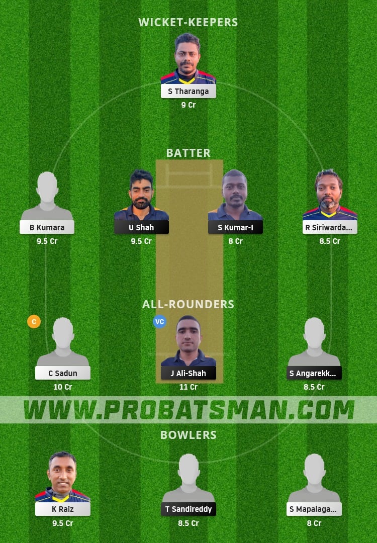 CES vs SLL Dream11 Fantasy Team Prediction