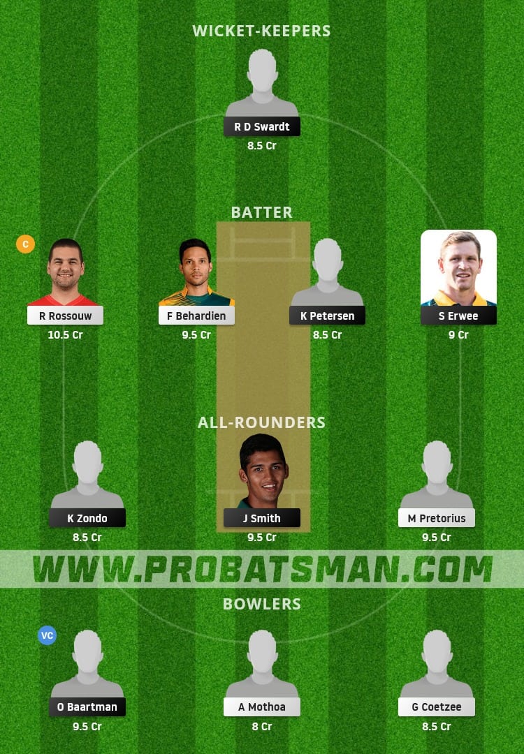 DOL vs KTS Dream11 Fantasy Team Prediction