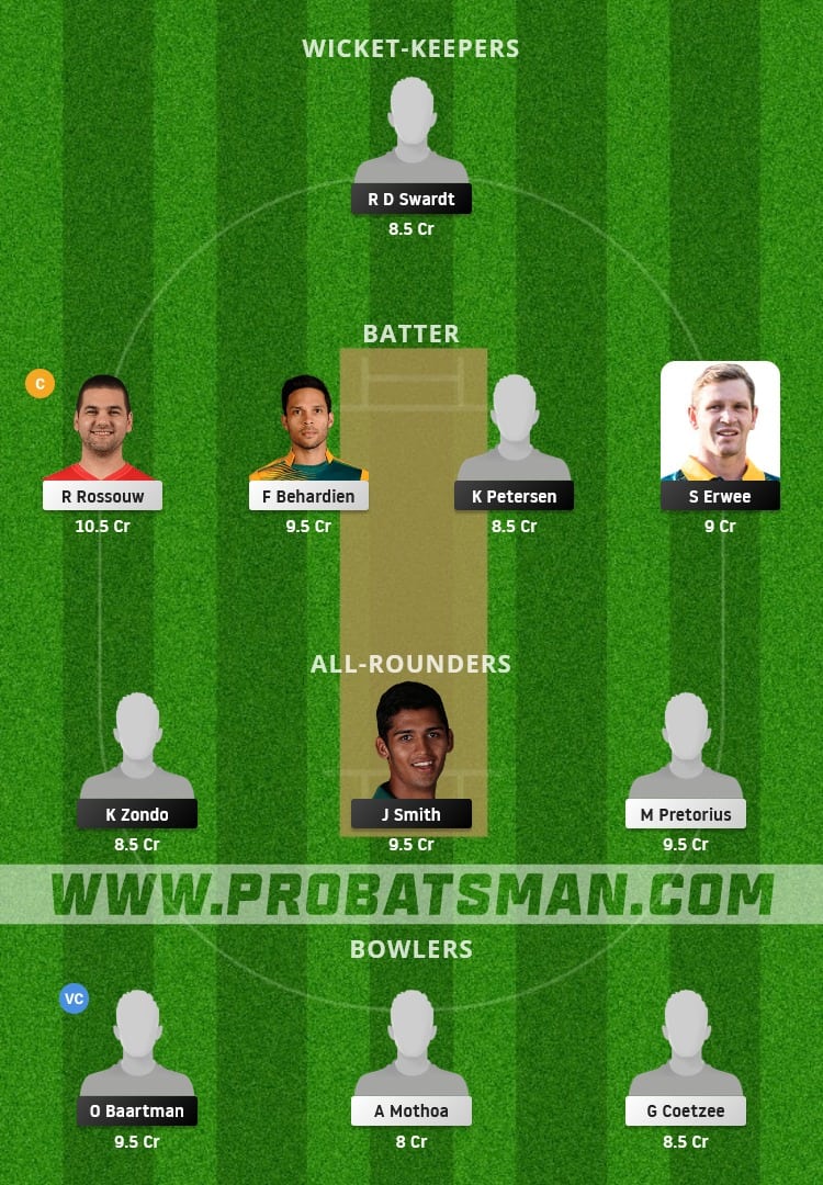 DOL vs KTS Dream11 Fantasy Team Prediction