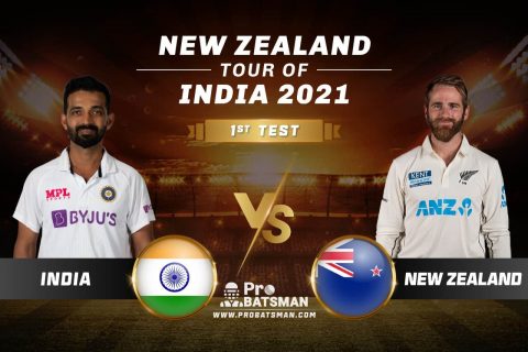 IND vs NZ Dream11 Prediction With Stats, Pitch Report & Player Record of New Zealand Tour of India, 2021 For 1st Test