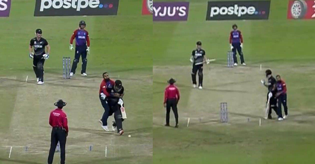 Watch: Daryl Mitchell's 'Spirit Of Cricket' Gesture During Crucial T20 World Cup Semi Final Watch: Daryl Mitchell's 'Spirit Of Cricket' Gesture During Crucial T20 World Cup Semi Final