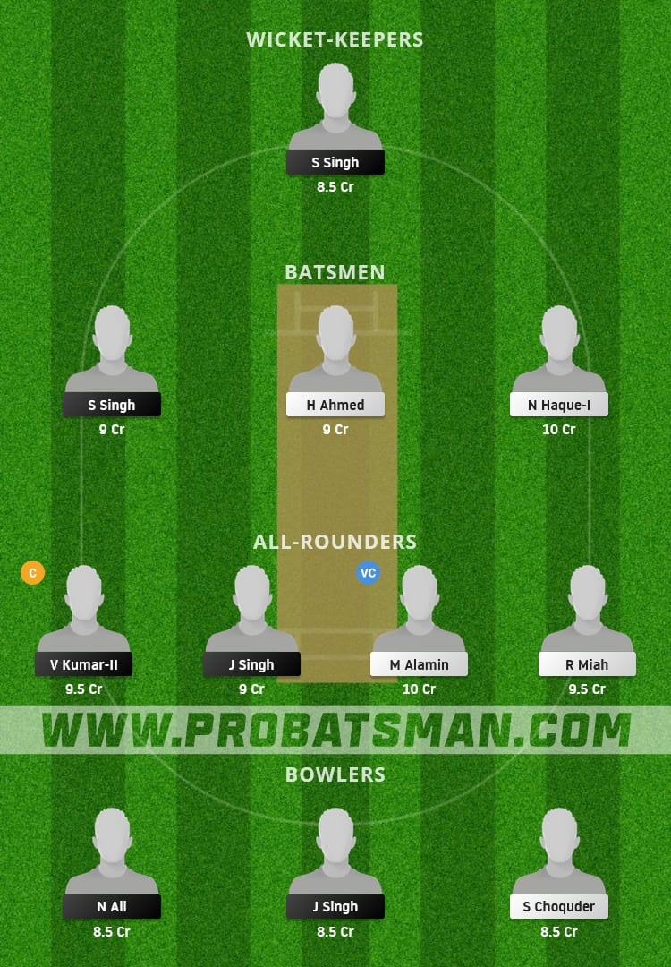 KIN-XI vs VEN Dream11 Fantasy Team Prediction