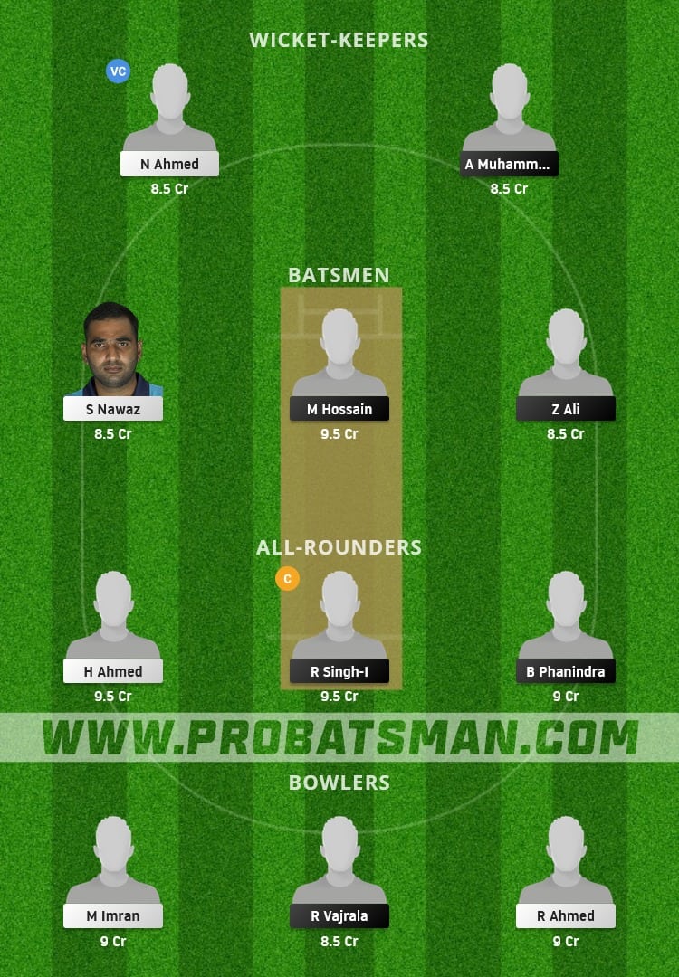 ROR vs JIB Dream11 Fantasy Team Prediction