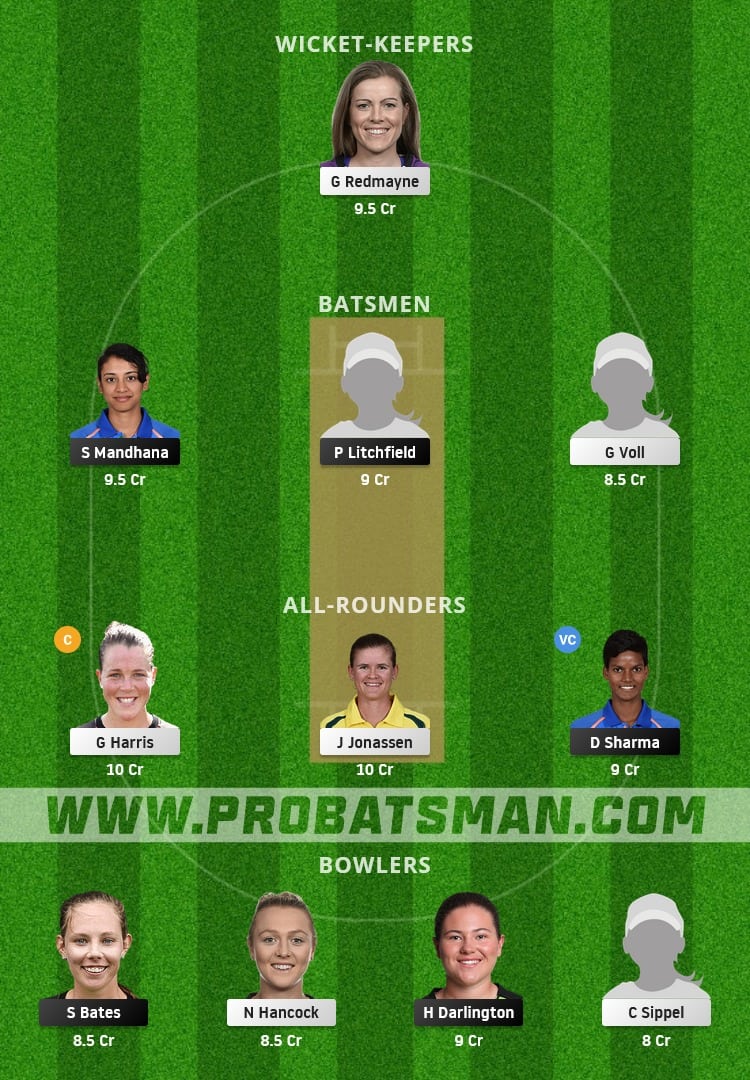 ST-W vs BH-W Dream11 Fantasy Team Prediction