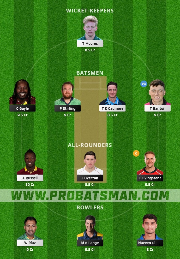 TAD vs DG Dream11 Fantasy Team Prediction