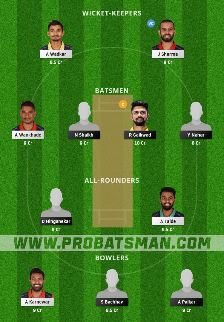 MAH vs VID Dream11 Fantasy Team Prediction