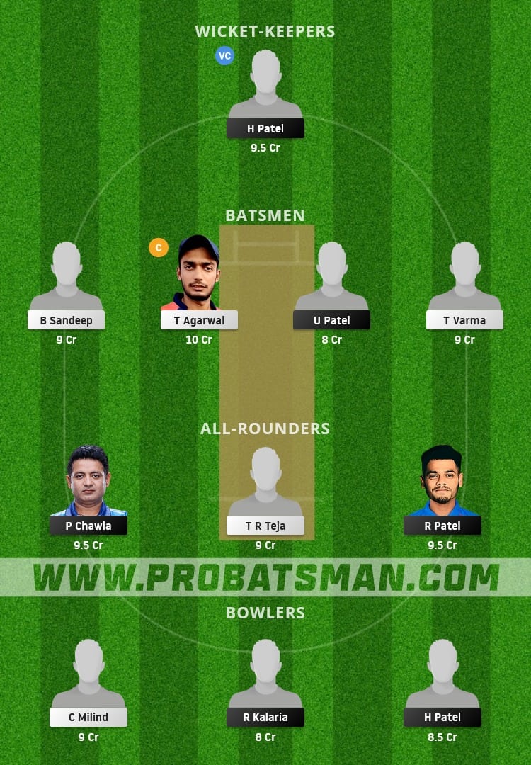 GUJ vs HYD Dream11 Fantasy Team Prediction