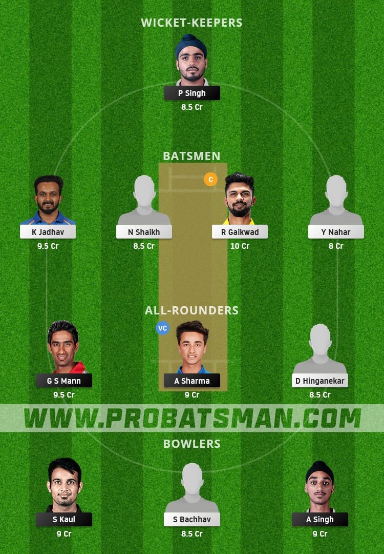 PUN vs MAH Dream11 Fantasy Team Prediction