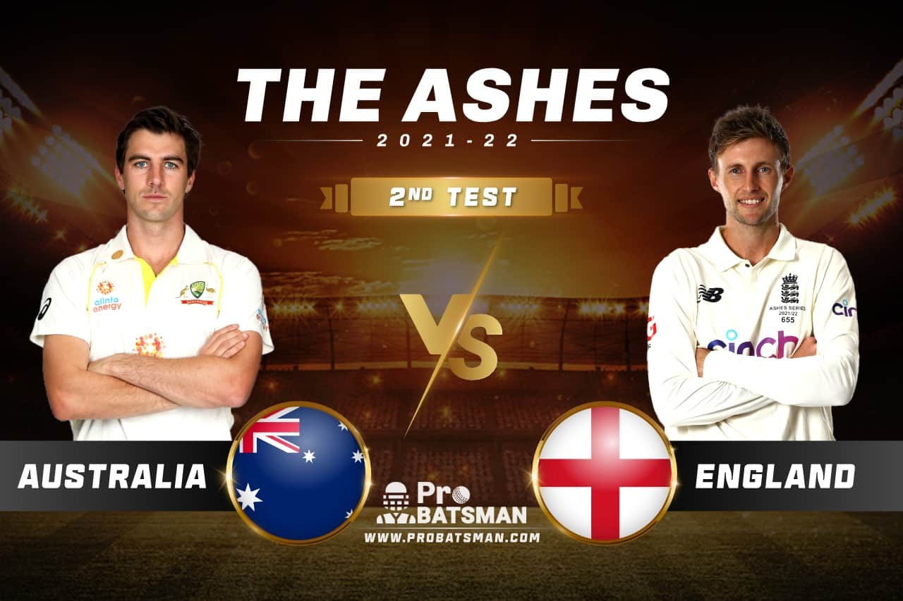 2nd Test AUS vs ENG Dream11 Prediction