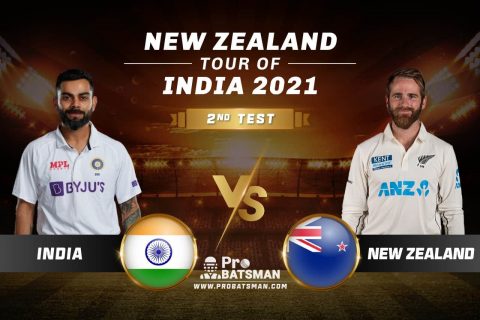 IND vs NZ Dream11 Prediction With Stats, Pitch Report & Player Record of New Zealand Tour of India, 2021 For 2nd Test