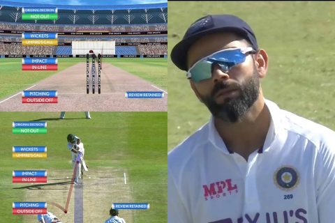 “Mayank Out Tha Toh Ye Toh Plumb Hai” – KL Rahul  & Virat Kohli Talks Caught On Stump Mic