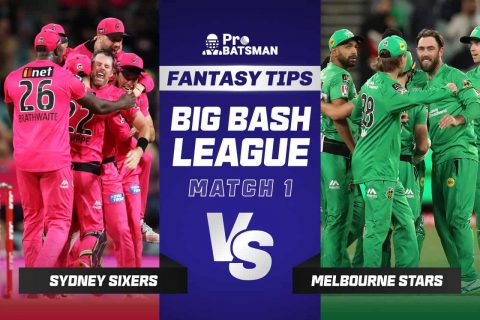 BBL 2021-22: SIX vs STA Dream11 Prediction With Stats, Pitch Report & Player Record of Big Bash League For Match 1