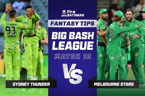 BBL 2021-22: THU vs STA Dream11 Prediction With Stats, Pitch Report & Player Record of Big Bash League For Match 10