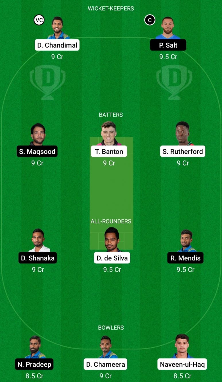 CS vs DG Dream11 Fantasy Team Prediction