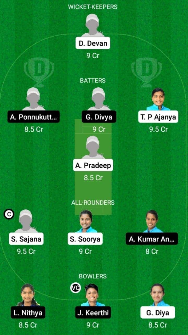 SAP vs PEA Dream11 Fantasy Team Prediction