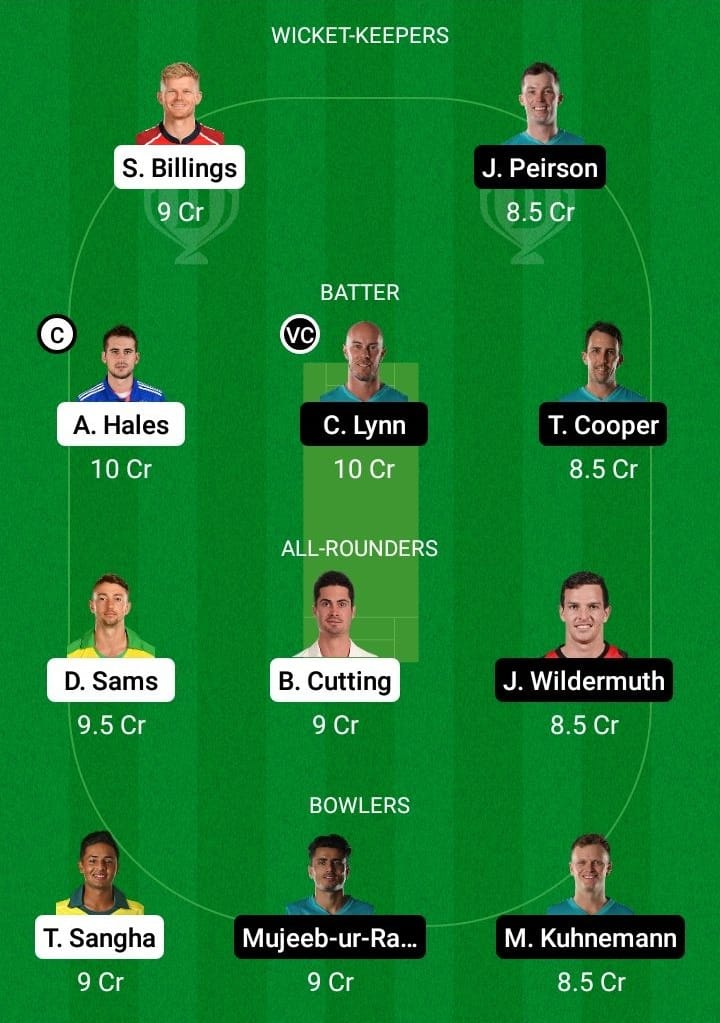 THU vs HEA Dream11 Fantasy Team Prediction