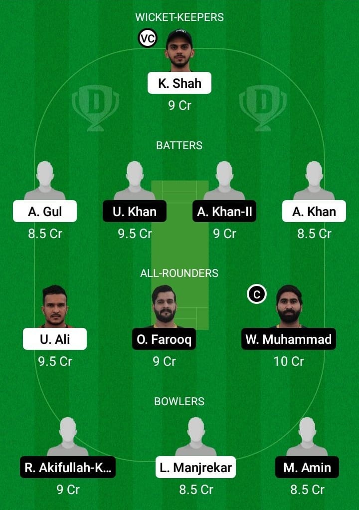 SHA vs FUJ Dream11 Fantasy Team Prediction