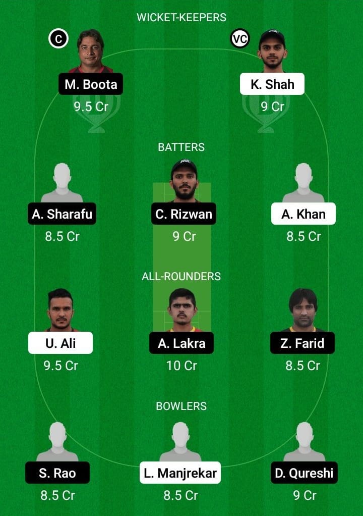 SHA vs EMB Dream11 Fantasy Team Prediction