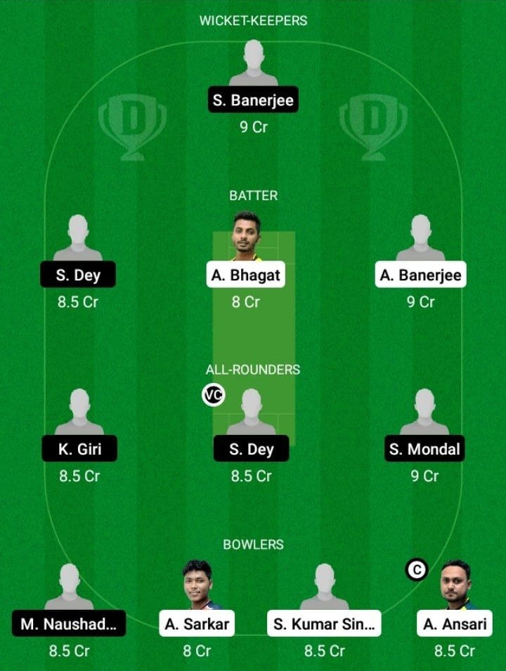 BUB vs SPT Dream11 Fantasy Team Prediction