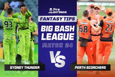BBL 2021-22: THU vs SCO Dream11 Prediction With Stats, Pitch Report & Player Record of Big Bash League For Match 24
