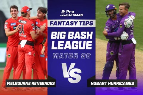 BBL 2021-22: REN vs HUR Dream11 Prediction With Stats, Pitch Report & Player Record of Big Bash League For Match 26