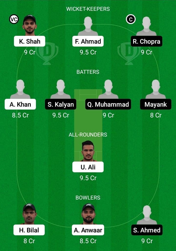 SHA vs AJM Dream11 Fantasy Team Prediction SHA vs AJM Dream11 Fantasy Team Prediction