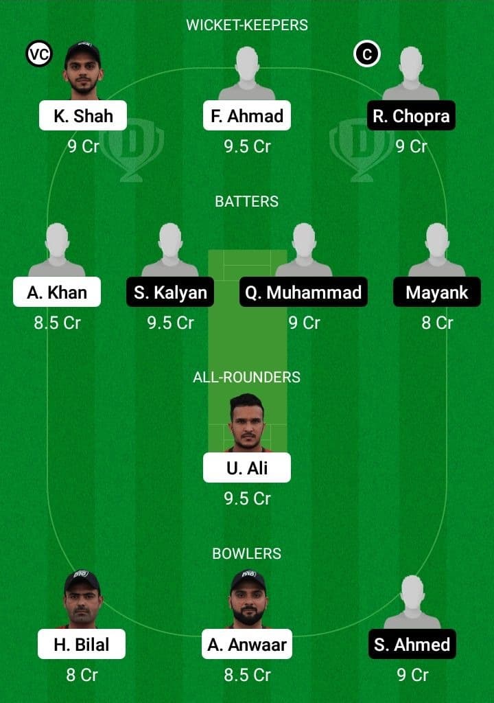 SHA vs AJM Dream11 Fantasy Team Prediction