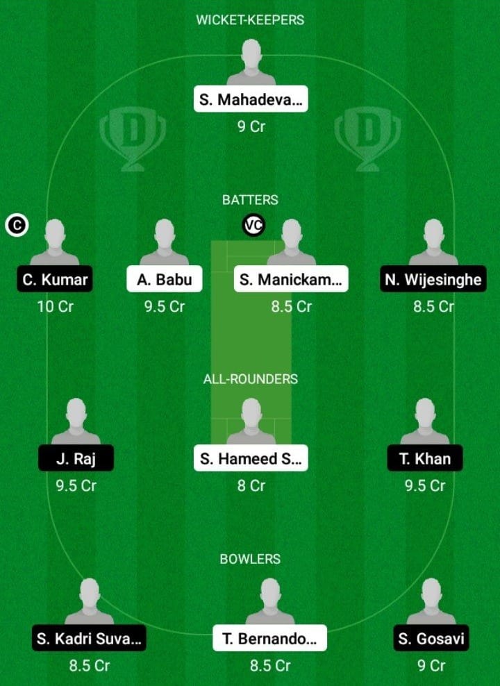 RS vs KLS Dream11 Fantasy Team Prediction