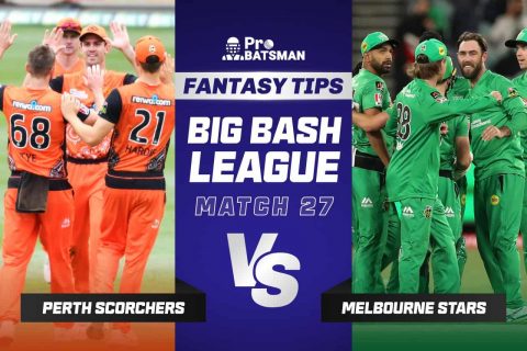 BBL 2021-22: SCO vs STA Dream11 Prediction With Stats, Pitch Report & Player Record of Big Bash League For Match 27