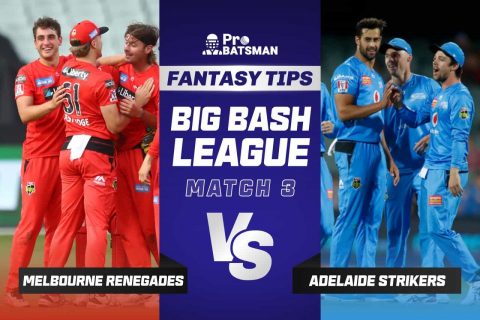 BBL 2021-22: REN vs STR Dream11 Prediction With Stats, Pitch Report & Player Record of Big Bash League For Match 3