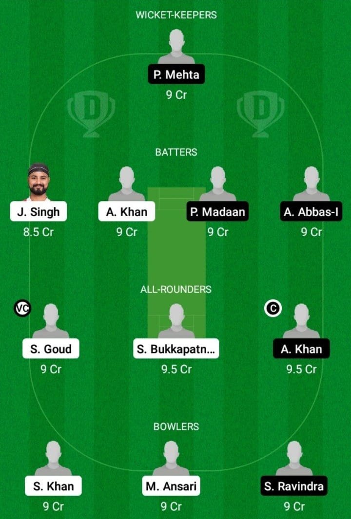 QUT vs GGI Dream11 Fantasy Team Prediction