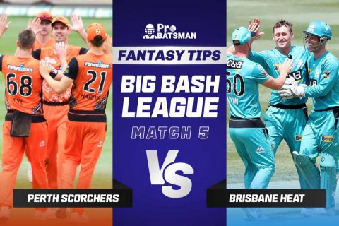 BBL 2021-22: SCO vs HEA Dream11 Prediction With Stats, Pitch Report & Player Record of Big Bash League For Match 5