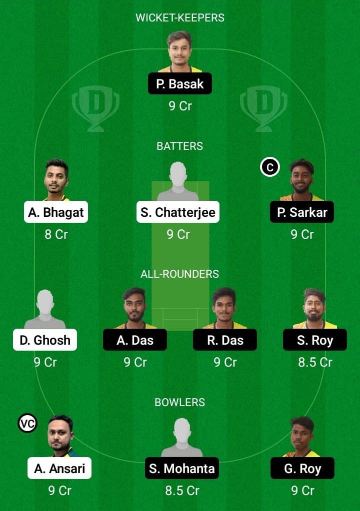 BUB vs DAD Dream11 Fantasy Team Prediction