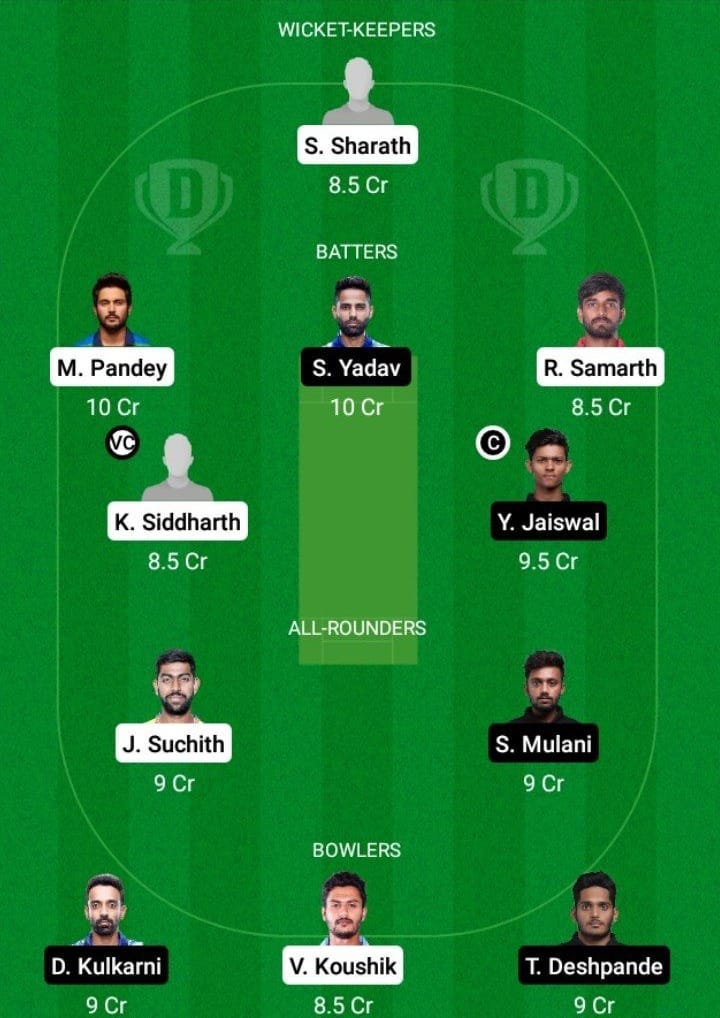 KAR vs MUM Dream11 Fantasy Team Prediction