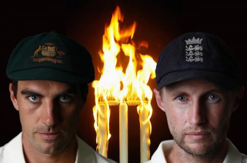 Pat Cummins Joe Root The Ashes 2021-22