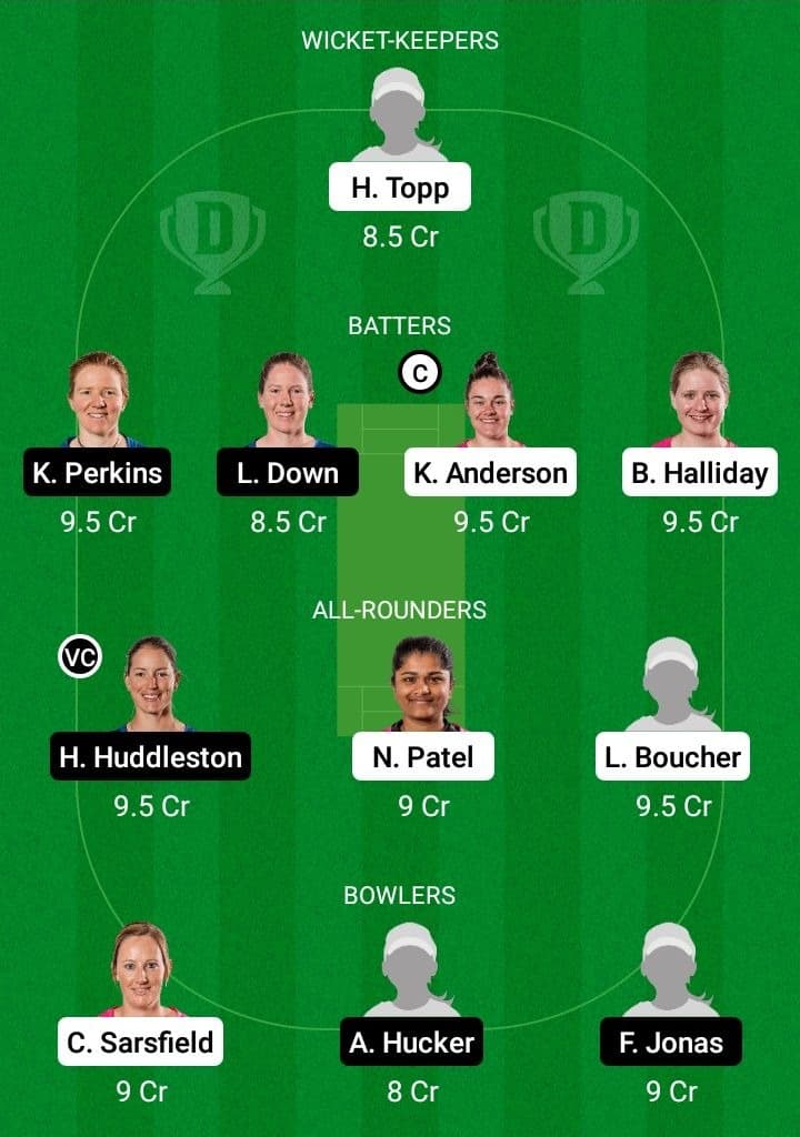 NB-W vs AH-W Dream11 Fantasy Team Prediction