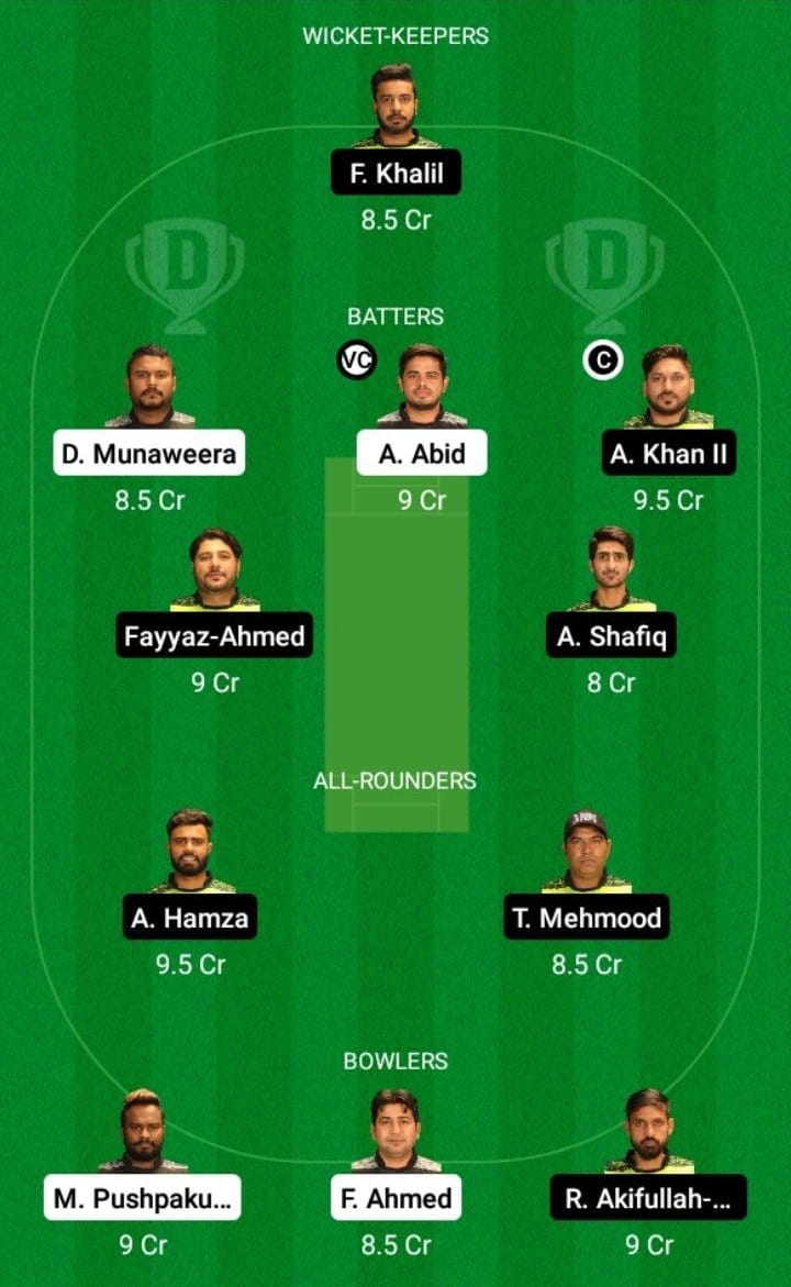 TVS vs KAS Dream11 Fantasy Team Prediction