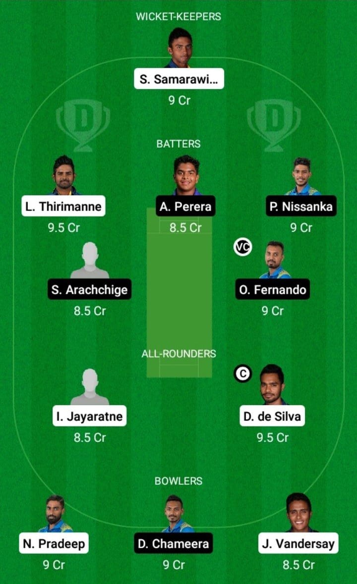 JAF vs KAN Dream11 Fantasy Team Prediction