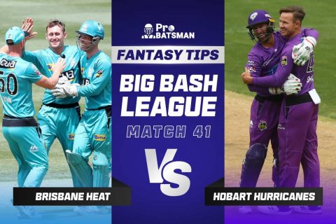 BBL 2021-22: HEA vs HUR Dream11 Prediction With Stats, Pitch Report & Player Record of Big Bash League For Match 41
