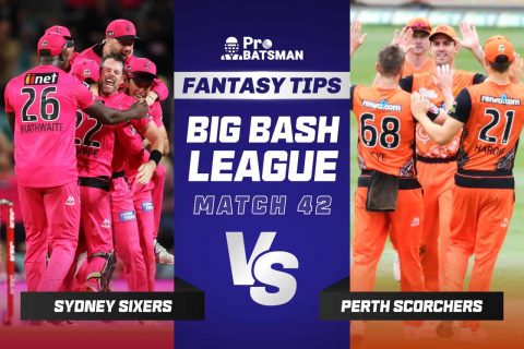 BBL 2021-22: SIX vs SCO Dream11 Prediction With Stats, Pitch Report & Player Record of Big Bash League For Match 42