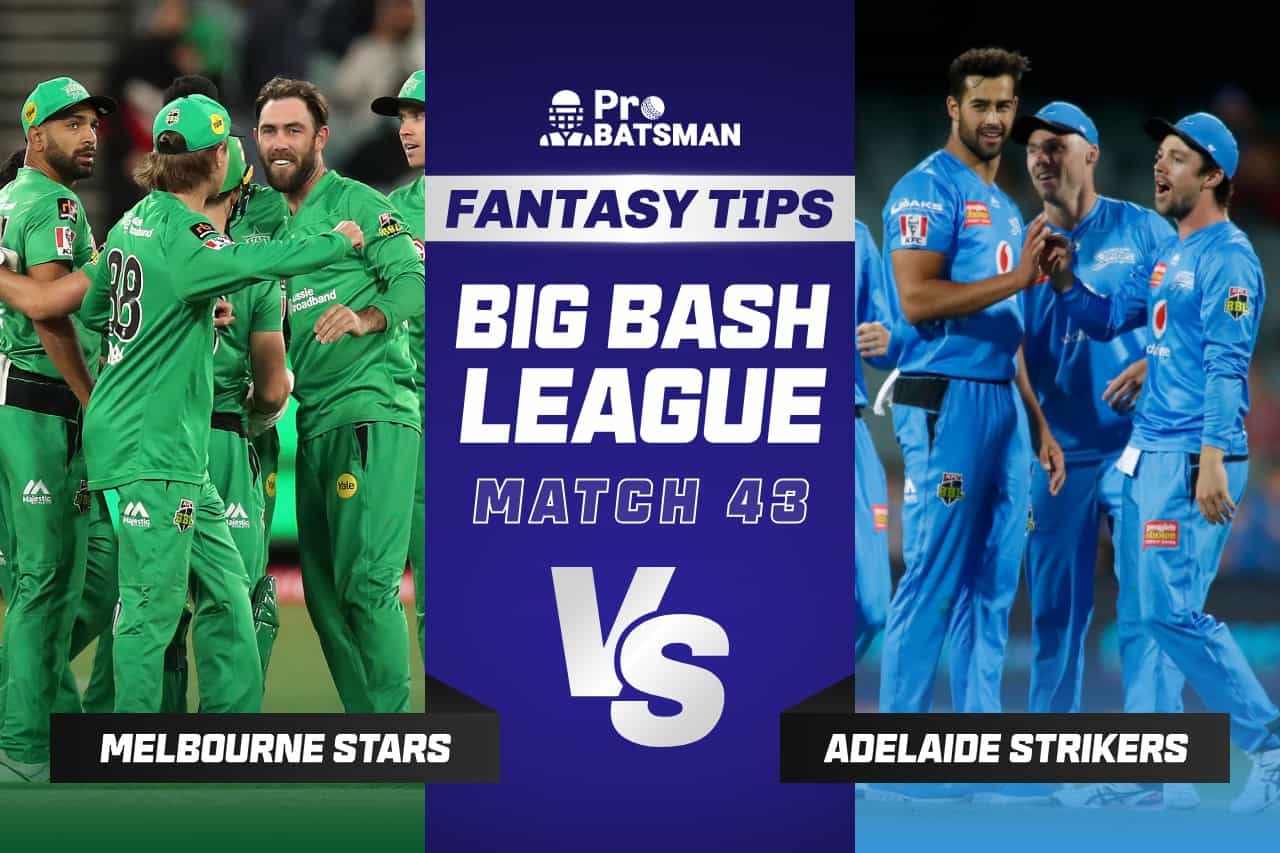 STA vs STR Dream11 Prediction