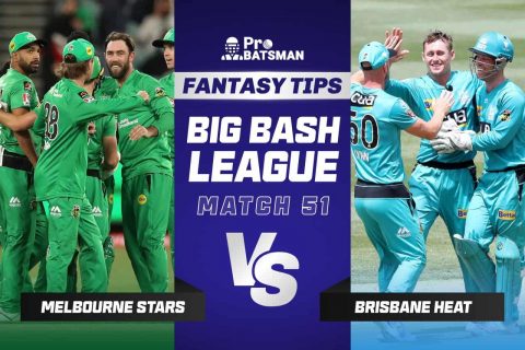 BBL 2021-22: STA vs HEA Dream11 Prediction With Stats, Pitch Report & Player Record of Big Bash League For Match 51