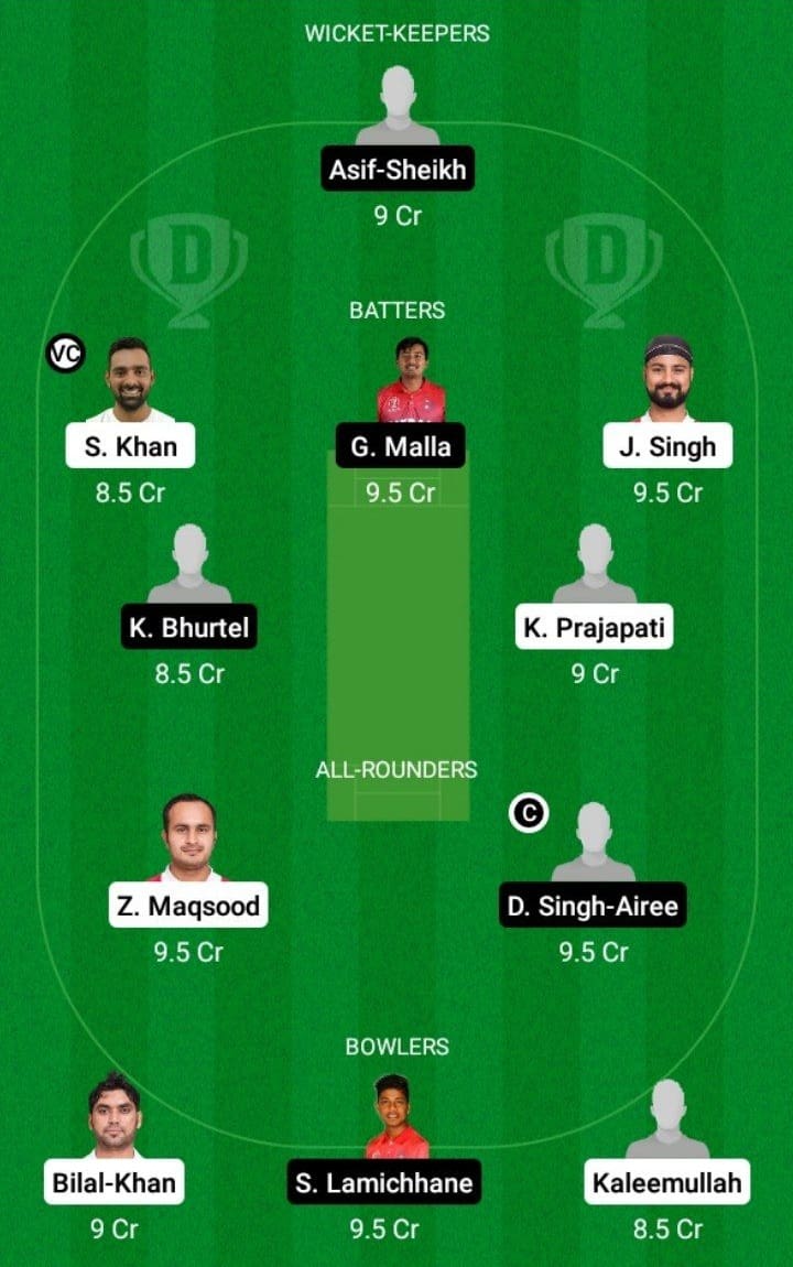 OMN vs NEP Dream11 Fantasy Team Prediction OMN vs NEP Dream11 Fantasy Team Prediction