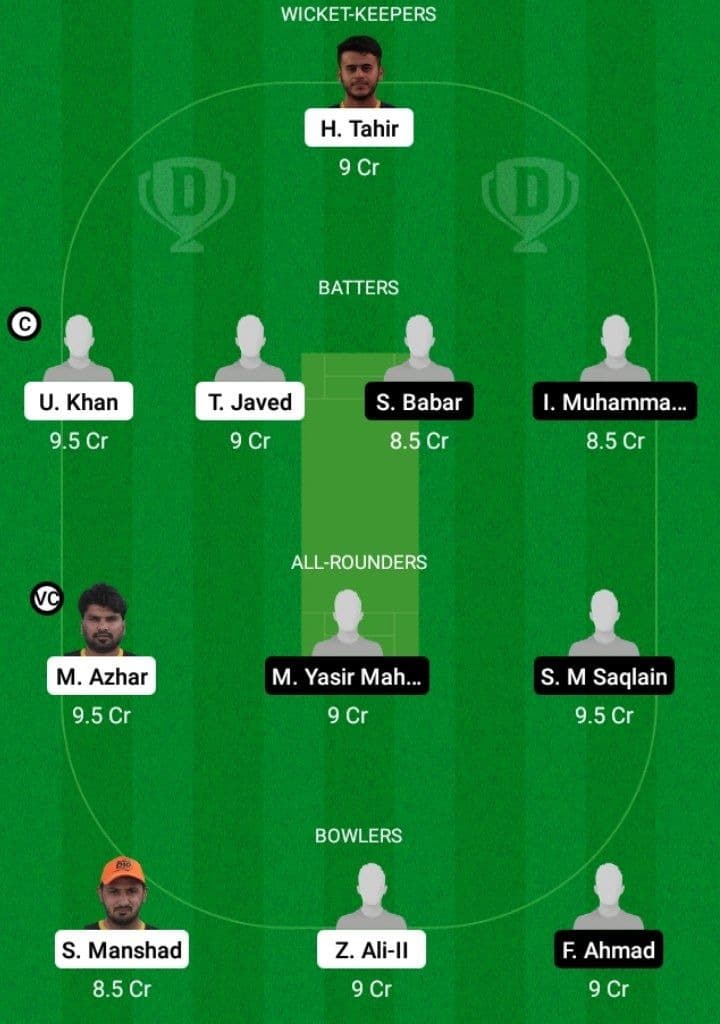 BG vs FDD Dream11 Fantasy Team Prediction